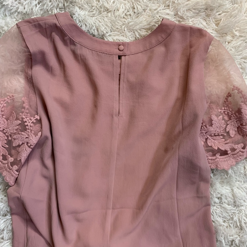 Lulus Mauve Dressy T-Shirt - Picture 4 of 5